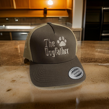 Load image into Gallery viewer, The Dogfather SnapBack Trucker Hat