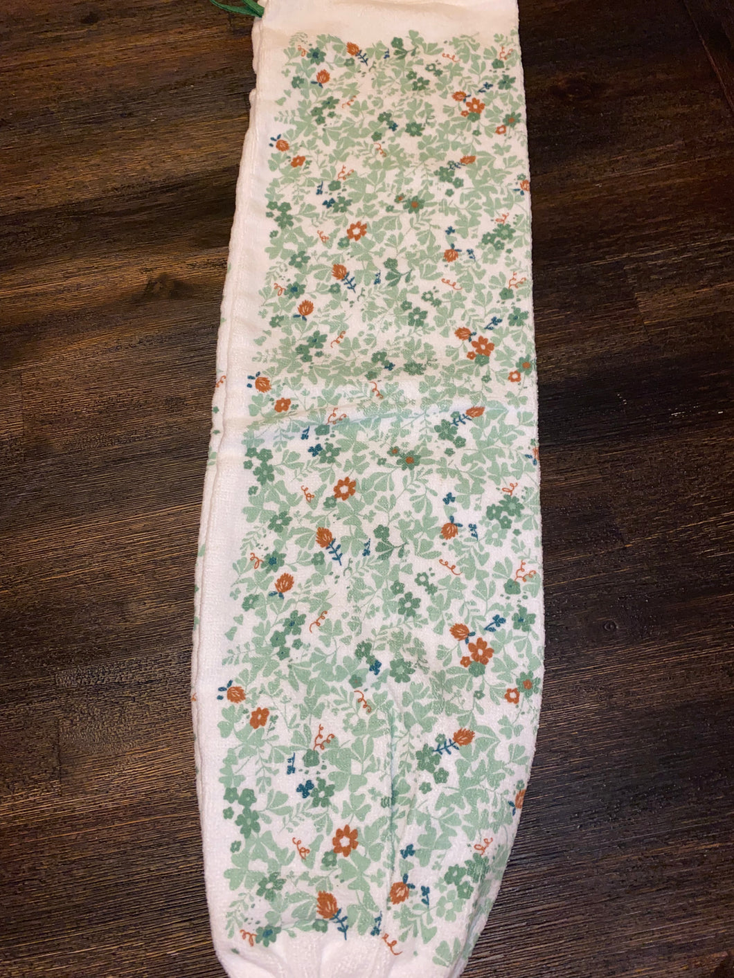 Green Flowers Bag Buddy